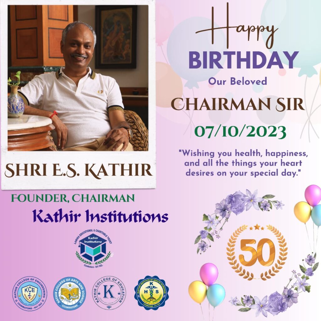 Kathir Institutions Chairman Sir Birthday 2023 (7)